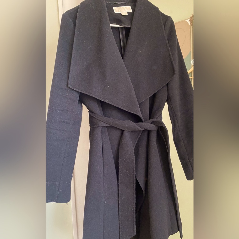 Michael Kors Wrap Wool Coat- Sz S